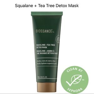 BIOSSANCE Squalane +Tea Tree Detox Mask
